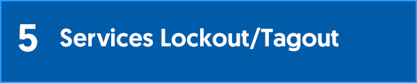 Button | Lockout/Tagout services