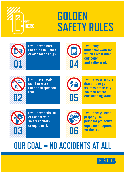 Golden Safety rules
